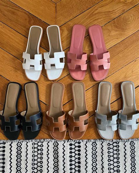 hermes oran sandals italy|hermes oran size chart.